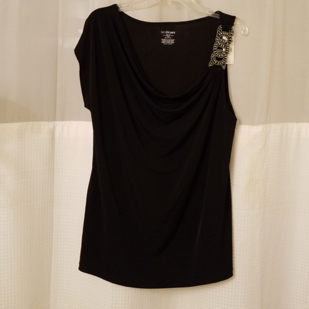 LANE BRYANT NWT BEADED ACCENT TOP SIZE 14/16